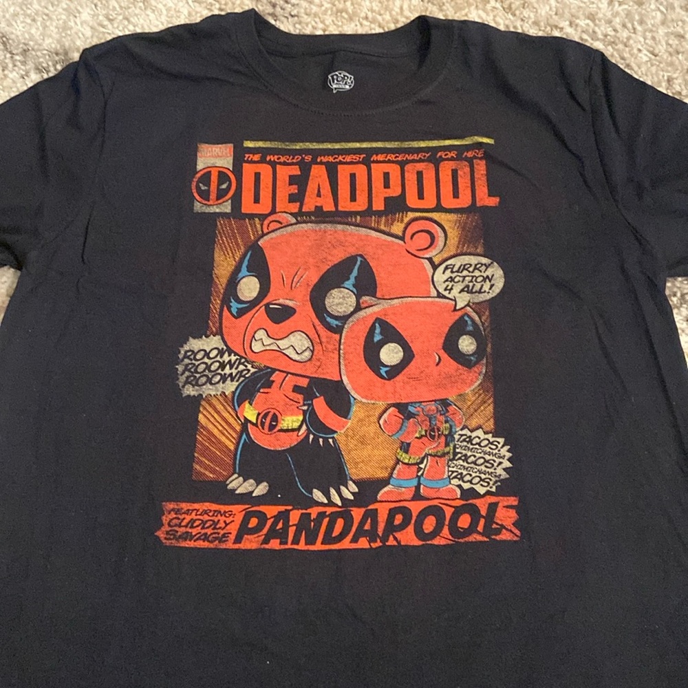 NWOT Pandapool Deadpool Shirt